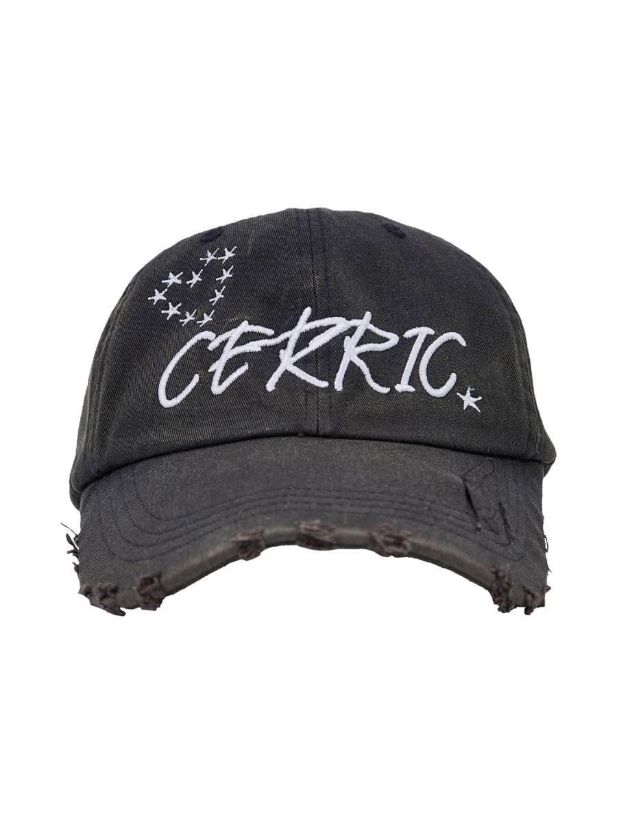 [CERRIC] CERRIC HEART BALL CAP - CHARCOAL