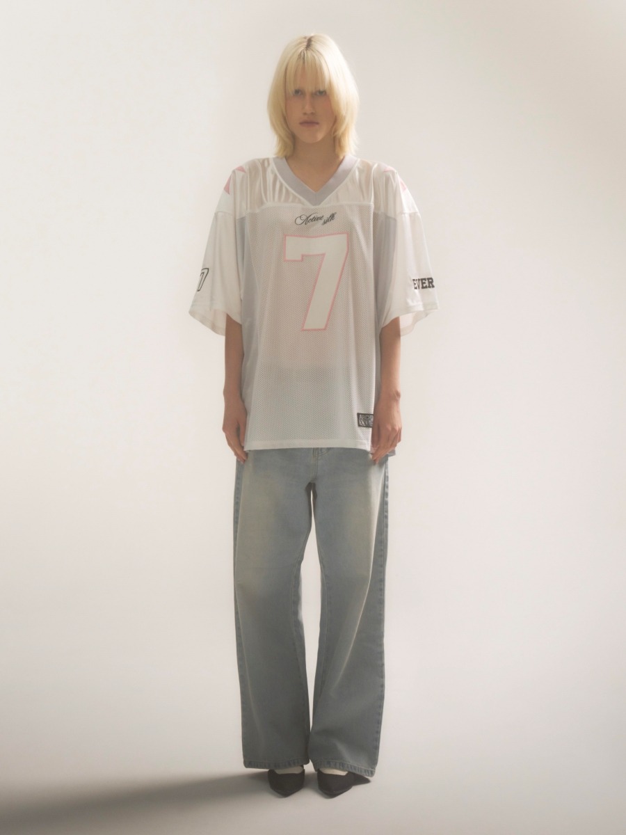 [2000 ARCHIVES] 2000 Football T-Shirts - WHITE PINK