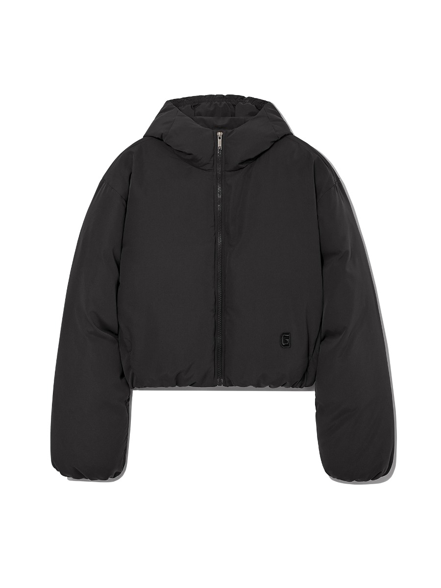 [GLOWNY] BOUNDERLESS DOWN PUFFER JACKET - CHARCOAL