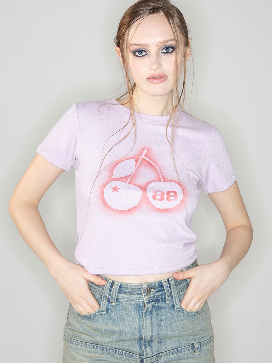 [2000 ARCHIVES] CHERRY TOAST T SHIRTS - PINK