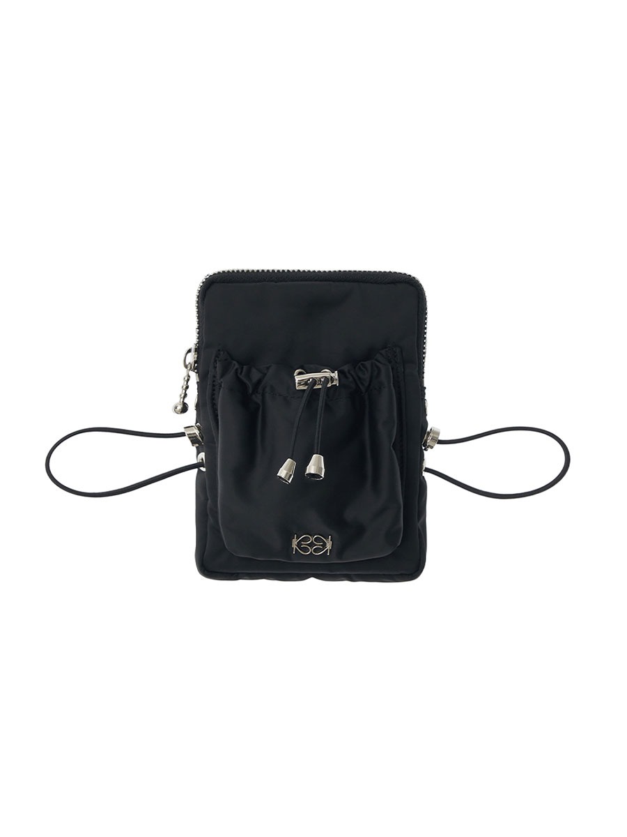[Kijun] Drawstring Mini Bag - Black