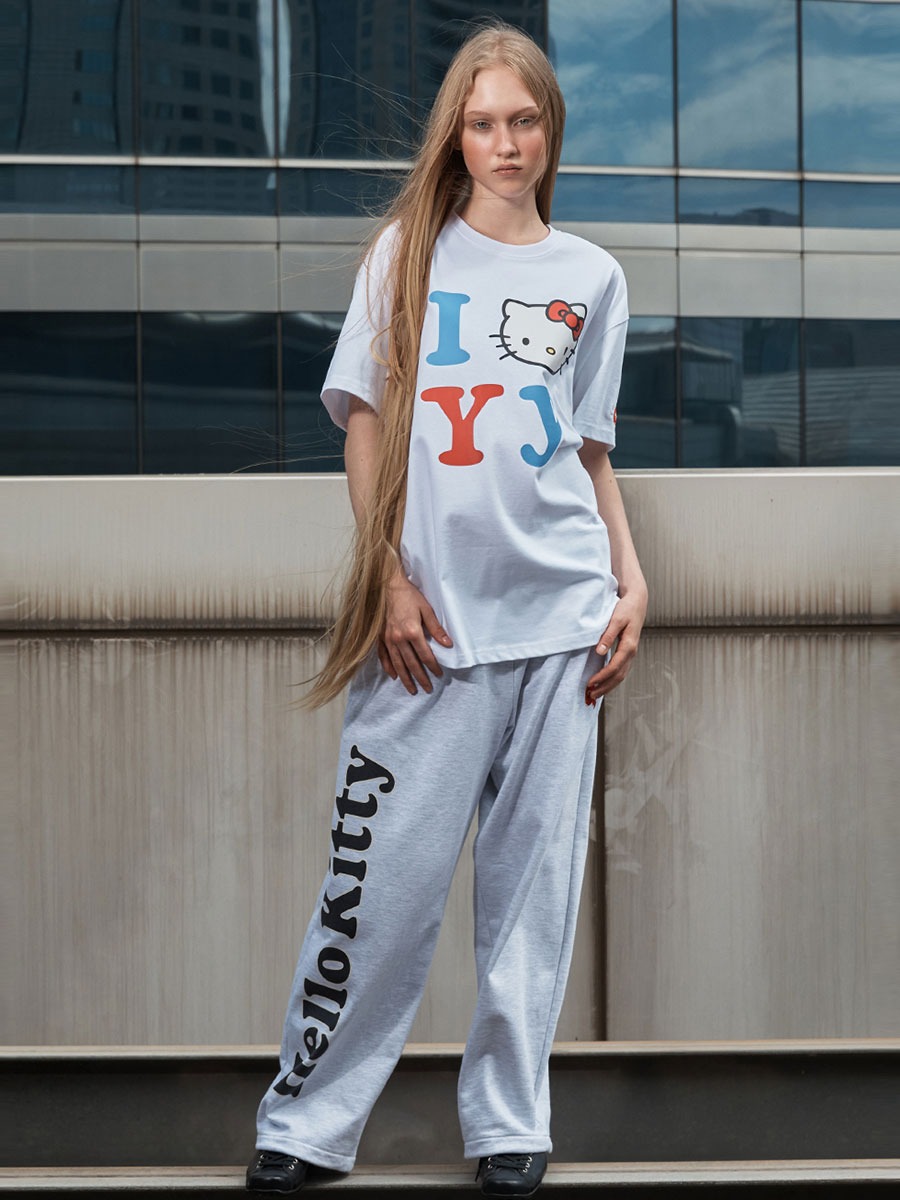 [OPEN YY] HELLO KITTY X YY T-SHIRT - WHITE (6/6 DELIVERY)