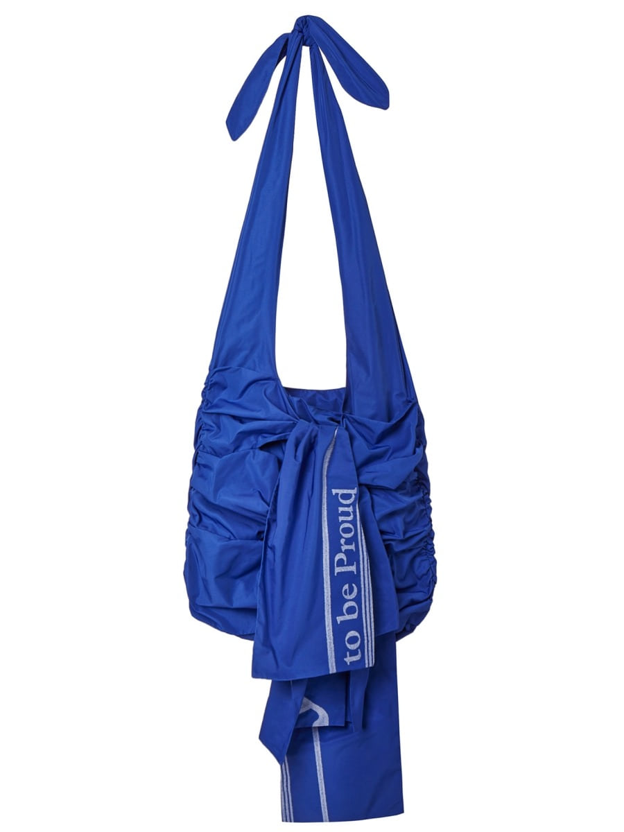 [TheOpen Product] RUCHED TRAINING BAG - BLUE