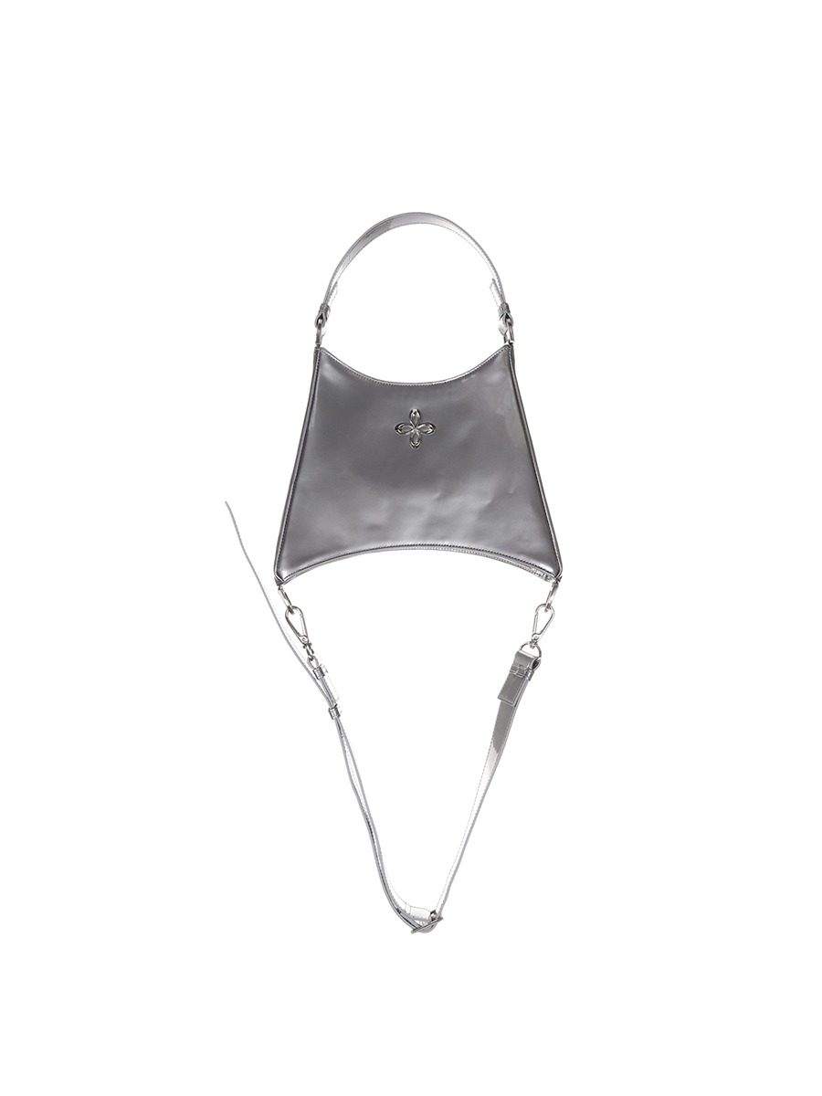 [SURGERY] surgery kkuro bag S size &#039;silver&#039;