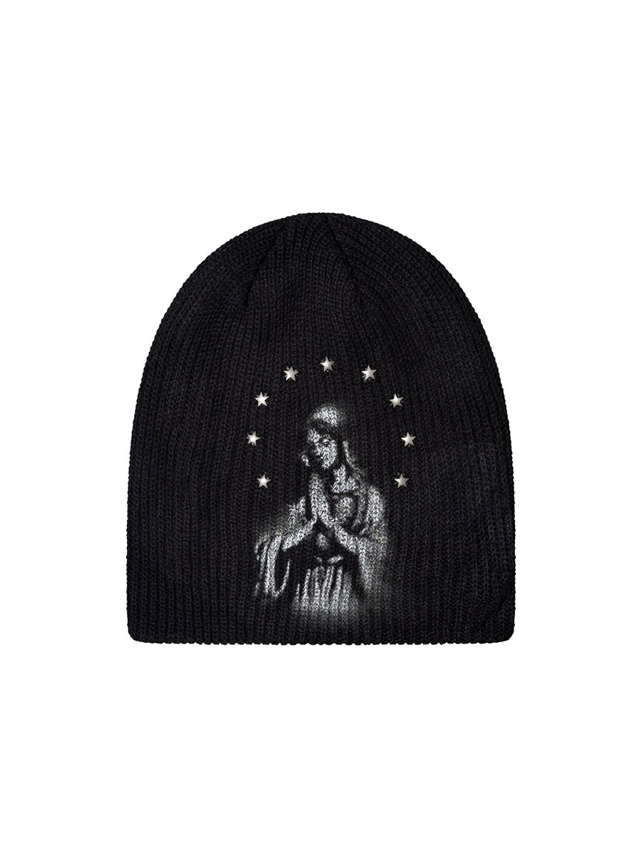[2000 ARCHIVES] THE BLESSED MARY BEANIE - BLACK