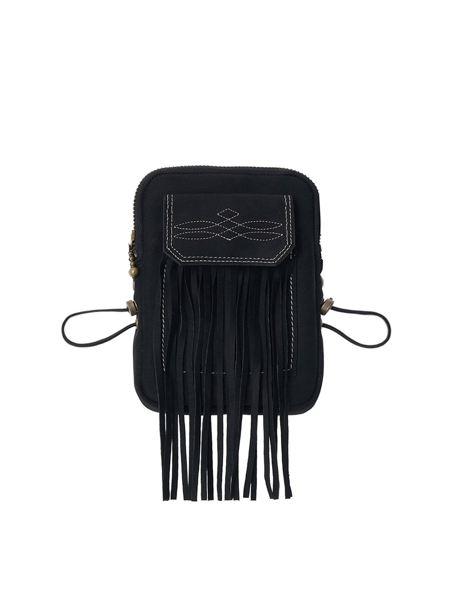 [Kijun] Western Mini Bag -  Black